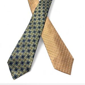 Geoffrey Beene Geometric Ties